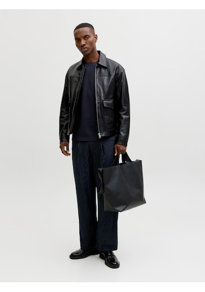 Jack & Jones Blaethan Logo Erkek Lacivert Tişört 12292340-ns