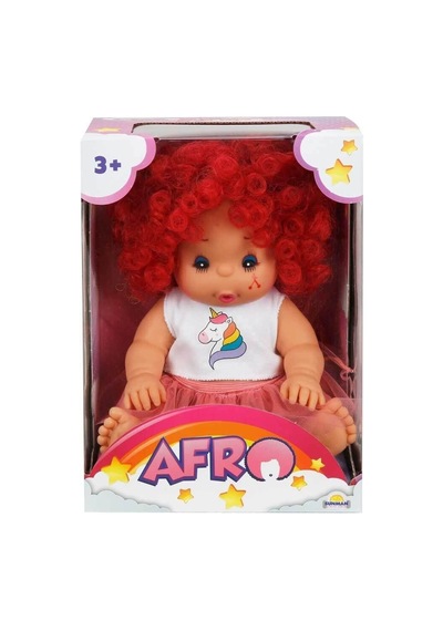 20040 Afro Kıvırcık Saçlı Bebek 23 Cm -sunman 10pcs Mixed