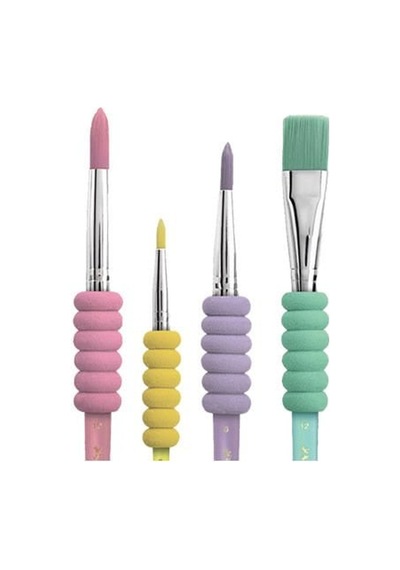 Faber-castell Soft Touch 4 Lü Fırça Set