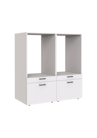 ROOMART ÇAMAŞIR VE KURUTMA MAKİNESİ DOLABI TAKIMI MAT BEYAZ Mat Beyaz ROOMART ÇAMAŞIR VE KURUTMA MAKİNESİ DOLABI TAKIMI MAT BEYAZ Mat Beyaz