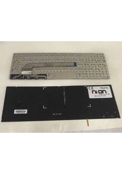 Nion Asus Ux370u Ux370ua Ux370uar Ux370uaf Q325u Q325ua Uyumlu Nb Klavye Siyah Aydınlatmalı Tr