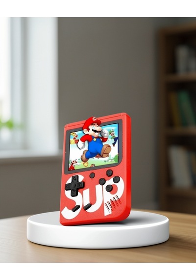 Sup Retro El Konsolu, 500 Oyunlu, 2 Oyunculu, 3 İnç Ekranlı
