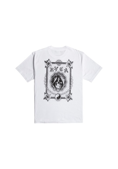 Rvca Rvca Dream Reaper Erkek Tişört 0010 Beyaz