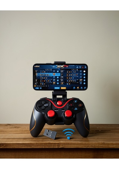 Kablosuz Gamepad Şarjlı Ergonomik Tasarımlı
