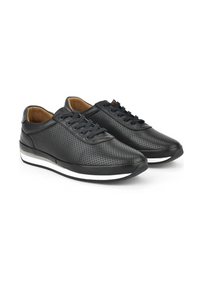 Ziya, Erkek Hakiki Deri Sneaker 1511002z063 Siyah 1511002z063 000 Siyah
