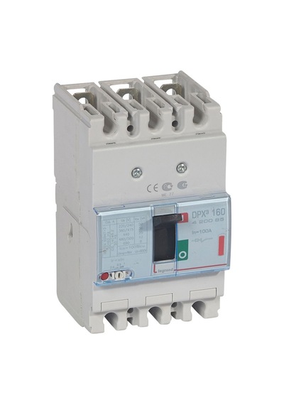 Legrand Dpx³ 160Serisi Kompakt Şalter 3 Kutup Icu:36Ka Standart Tip 100A 400V Ac - 420085