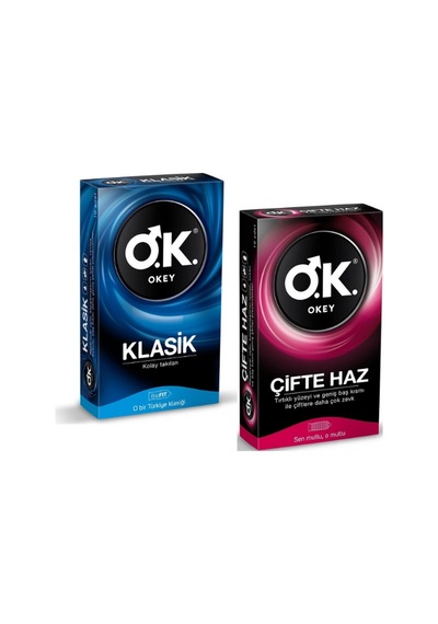 Okey Çifte Haz 10'lu + Okey Klasik 10'lu