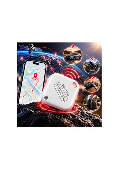 Gp Loshhall Worldtag Akıllı Takip Cihazı - İos Uyumlu Smart Tag Beyaz