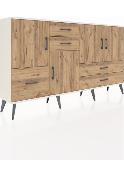 Arges Konsol 4 Raflı 5 Çekmeceli 4 Kapaklı 176x30x99 Aytaşı-çam Atlas Çam - Aytası Arges Konsol 4 Raflı 5 Çekmeceli 4 Kapaklı 176x30x99 Aytaşı-çam Atlas Çam - Aytası