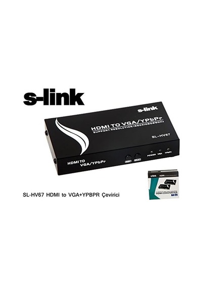 Sl-hv67 Hdmı To Vga+ypbpr Çevirici 11529