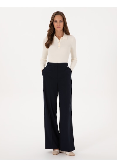 Pierre Cardin Kadın Lacivert Pantolon 50319006-vr033 Lacivert
