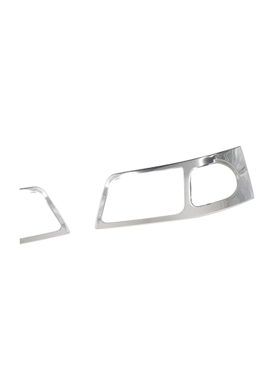 Volkswagen Transporter T5 Uyumlu 2003-2015 Krom Far Çerçevesi 2 Parça Paslanmaz Çelik