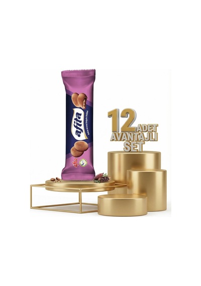 Afia Afita Kakao Krema Dolgulu Bisküvi 12x75 Gr