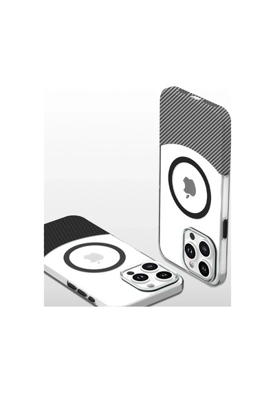 Joko Apple Uyumlu iPhone 16 Pro Carbon Puzzle Magsafe Kapak - Desert 0.2M-Çok Renkli