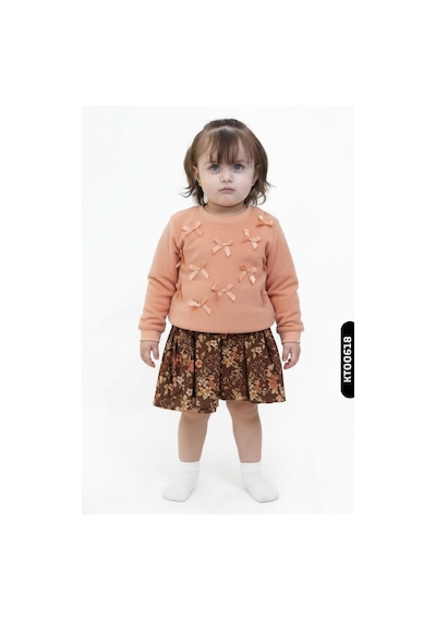 Xo Kids Kız Çocuk Elbise 1-4 Yaş 79600 Nar
