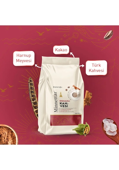 Şekeroğlu Osmanlı Kahvesi 1000 Gr Geleneksel