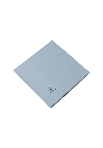 Mim Eşarp Valino Organik Pamuk Düz Renk Eşarp 100x100 Cm - Doğal Ve Nefes Alabilen Kumaş Gümüş