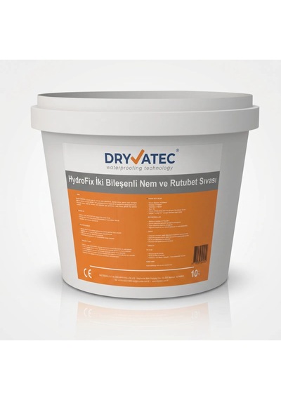 Dryvatec Hydrofix Rutubet Sıvası 10 Kg Duvar Nem Ve Rutubet Önleyici Sıva, Küf Çözümü