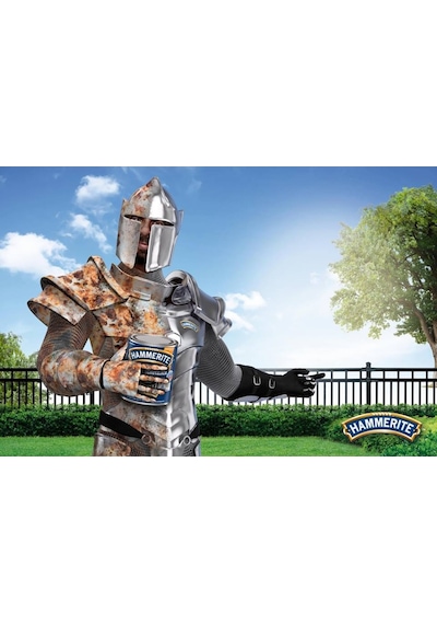Hammerite Direk Pas Üstüne Metal Boyası 750Ml=1Kg Pürüzsüz Beyaz-