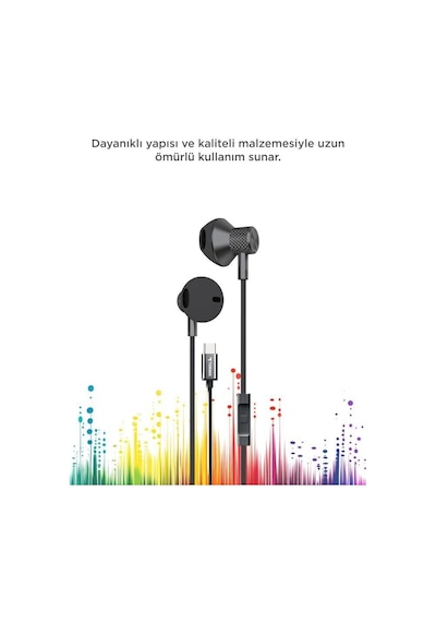 Torima TC05 Type-C Girişli Kablolu Kulak İçi Kulaklık