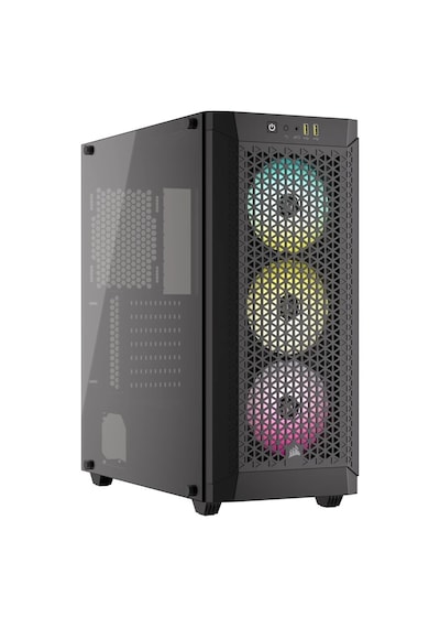 Temperli Cam Midtower Kasa İle Rgb Hava Akışı