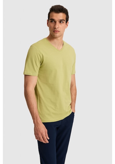 U.s. Polo Assn. Erkek Çağla Tişört Basic 50326944-vr016 Cagla