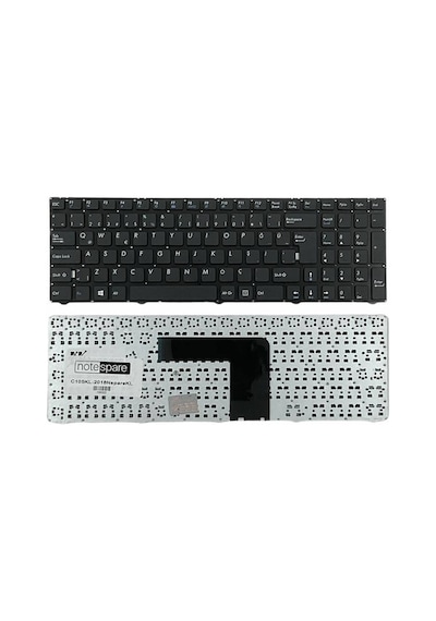 Casper İle Uyumlu V150062bk1-tr, V150062dk1, V150062jk1-tr Notebook Klavye Siyah Tr