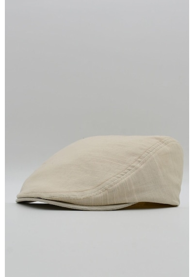 Külah Erkek Şapka Heritage Flat Cap Klasik Kasket-Bej-Standart