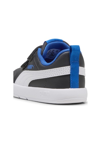 Puma Courtflex V3 V Bebek Siyah Sneaker Siyah