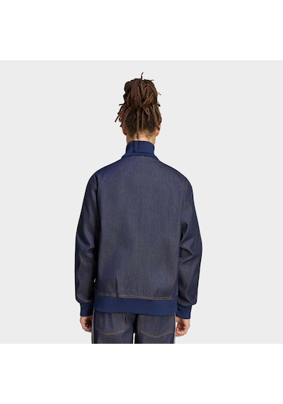 Adidas Firebird Adicolor Raw Erkek Mavi Jean Ceket Ks4971