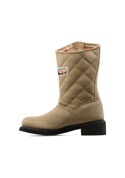 Harley Davidson Krem Unisex Çizmesi Laconıa-Crosta