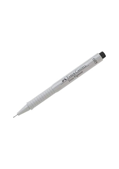 6 Keçeli Kalemler Paketi Ecco Pigment 0.05 Mm Siyah