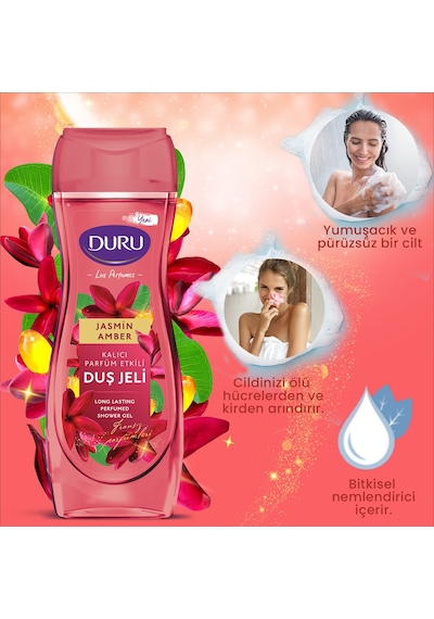 Emotion Romance Kadın Sprey Deodorant 150 ML + Blade Self Confidince Erkek Sprey Deodorant 150 ML+ Duru Jasmin & Amber Duş Jeli 450 ML