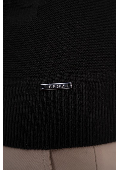 Efor Tr 884 Triko Comfort Siyah Siyah