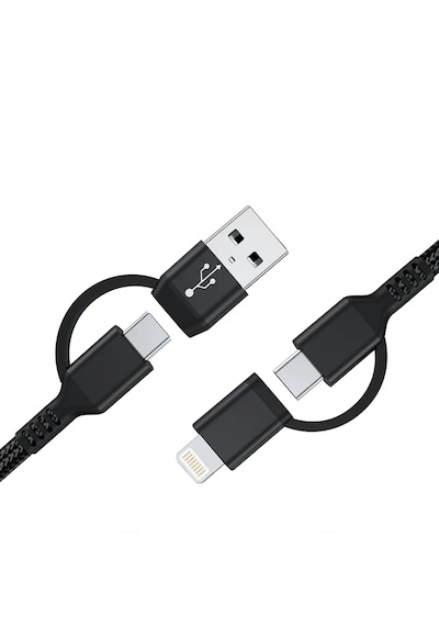 Hp-016 Pd 20w 2 İn 1 Hızlı Şarj Kablosu 100 Cm 2.4 A Lightning Ty