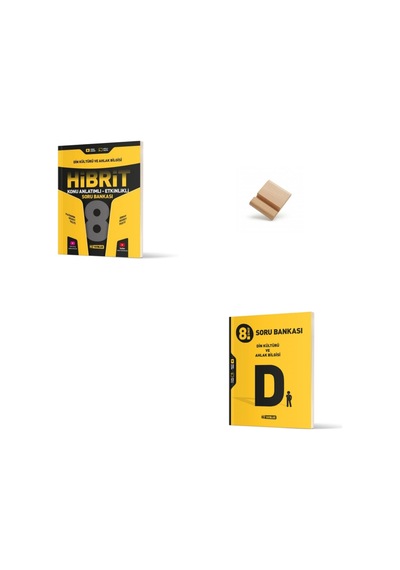 Hız Lgs 2027 Din Kültürü Hibrit Konu Anlatımı Ve Soru Bankası 2li Set + Telefon Standı