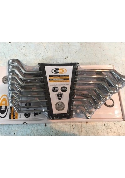 Solid Yıldız Anahtar Takımı 8 Parça 06-22Mm Prof Cr-V Çelik N11.6259