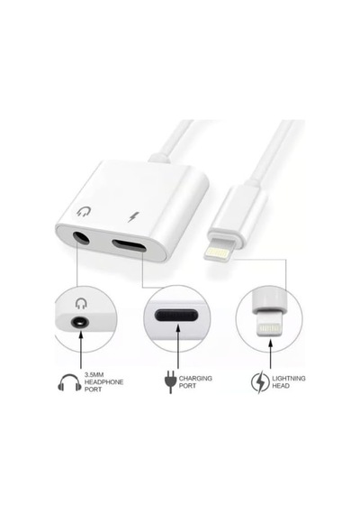 İphone Uyumlu To 3.5 Mm Jack Kulaklık Ve Şarj Dönüştürücü Aynı Anda Kulaklıktan Müzik Dinleyin Ve De Şarj Edin Çift Çıkışlı Adaptör Yüksek Hızlı Şarj Ve Ses Aktarımı İphone 7/8/10/11/12/13/14 İçin İphone Uyumlu To 3.5 Mm Jack Kulaklık Ve Şarj Dönüştürücü Aynı Anda Kulaklıktan Müzik Dinleyin Ve De Şarj Edin Çift Çıkışlı Adaptör Yüksek Hızlı Şarj Ve Ses Aktarımı İphone 7/8/10/11/12/13/14 İçin
