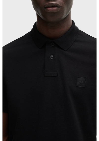 Boss Erkek Polo Yaka T Shirt 50507803 001 Siyah Siyah