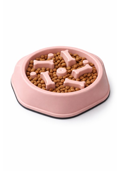 Köpek Yavaş Yeme Mama Kabı Anti-gulping Slow Feeder Kaymaz Tabanlı Sağlıklı Mama Kabı