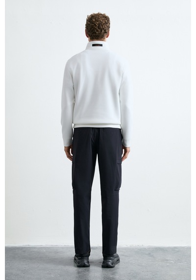 Lufian Chase Erkek Sweatshirt 112030213 Ekru