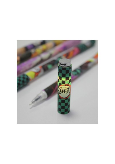 5 Adet Anime Figür Tükenmez Kalem Ledli Figürlü Yazı Kalemi, Ballpoint Pen, Sevimli Karakter Tasarımlı