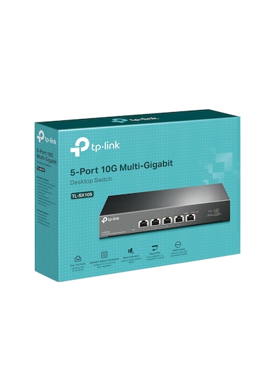 TP-Link Tl Sx105 8 Port 10G Multı Gıgabıt Masaüstü Swıtch