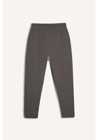 Defacto Slim Fit Dar Kesim Fermuarlı Standart Paça Jogger Eşofman Altı S3309az25augr311 Gri-gr311