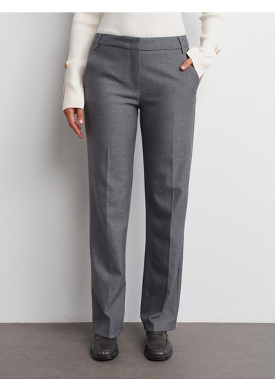 Dilvin 72187 Düşük Bel Pantolon-gri Gri