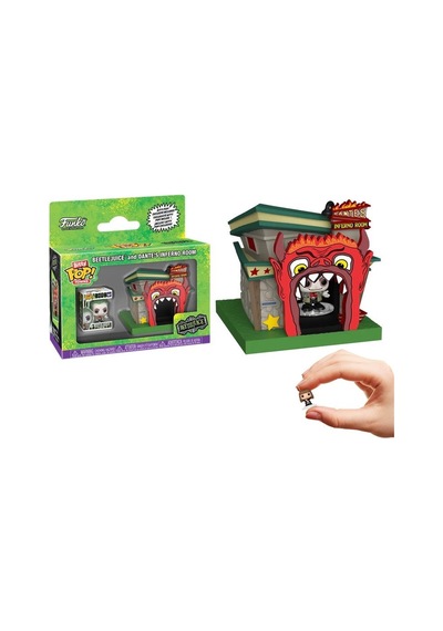 Funko Bitty Pop Towns Beetlejuice - Beetlejuice And Dante's Inferno Room