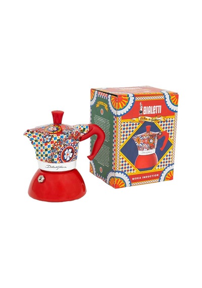 Bialetti Dolce&gabbana Moka Pot İndüksiyon 2 Cups Bı-5337 Bialetti