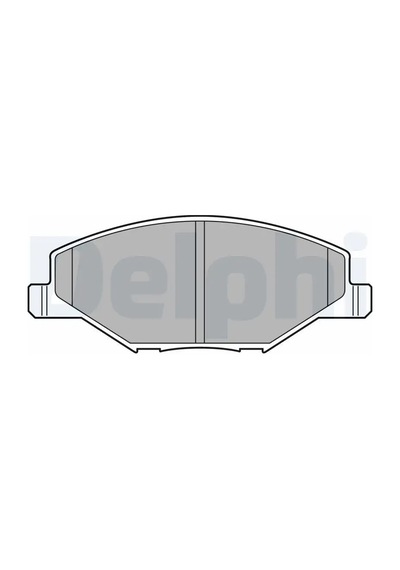 Vw Polo 5 On Fren Balatasi 1.4 Tdi 2014-2017 Delphı Lp2444