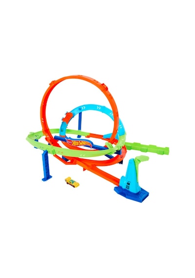 Mattel Hot Wheels Bumerang Çemberli Yarış Pisti HTK16