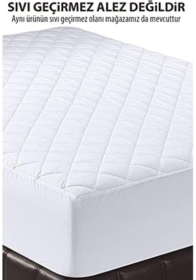 Kapitone Fitted Yatak Koruyucu Alez Tek Ve Çift Kişilik Kapitoneli Pamuklu Yatak Alezi 9 Farklı Ebat 90x190 Genel